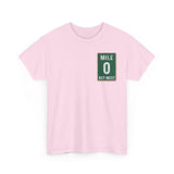 Key West Mile 0 T-Shirt — Vintage Road Sign Tee