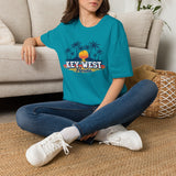Key West Florida Sunset T-Shirt — Tropical Palm Beach Vacation Tee