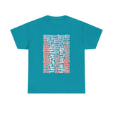 Puerto Rico Cities & Flag T-Shirt — Vintage Road Sign Tee
