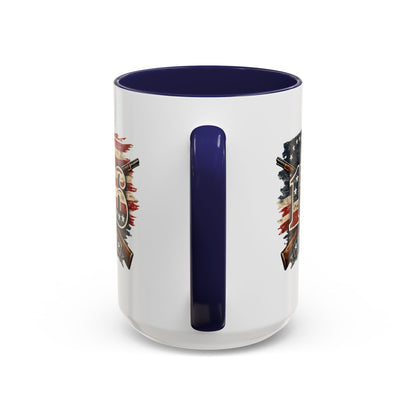 1776 Patriotic Coffee Mug — Live Free or Die Americana Coffee Mug