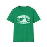 Virginia State T-Shirt — 'Sic Semper Tyrannis' Vintage Tee