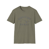 Hanalei Bay Hawaii T-Shirt — Vintage Island Map Tee