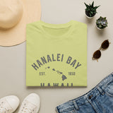 Hanalei Bay Hawaii T-Shirt — Vintage Island Map Tee