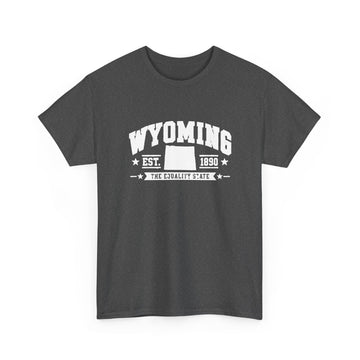 Wyoming Vintage State T-Shirt — 'The Equality State' Graphic Tee