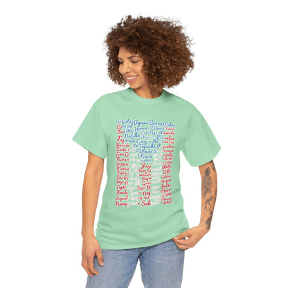 Puerto Rico Cities & Flag T-Shirt — Vintage Road Sign Tee