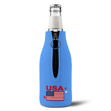 1776 Zip-Up Bottle Cooler Sleeve — Patriotic USA Koozie