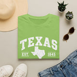 Texas The Lone Star State T-Shirt — EST. 1845