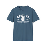 Arizona The Grand Canyon State T-Shirt — EST. 1912 College Style Tee