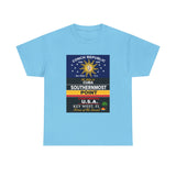 Key West Southernmost Point T-Shirt — 90 Miles to Cuba to USA Vintage Tee