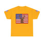 American Flag Deer Hunting USA T-Shirt