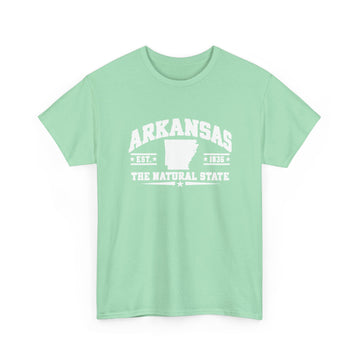 Arkansas The Natural State T-Shirt — Vintage State Pride Tee