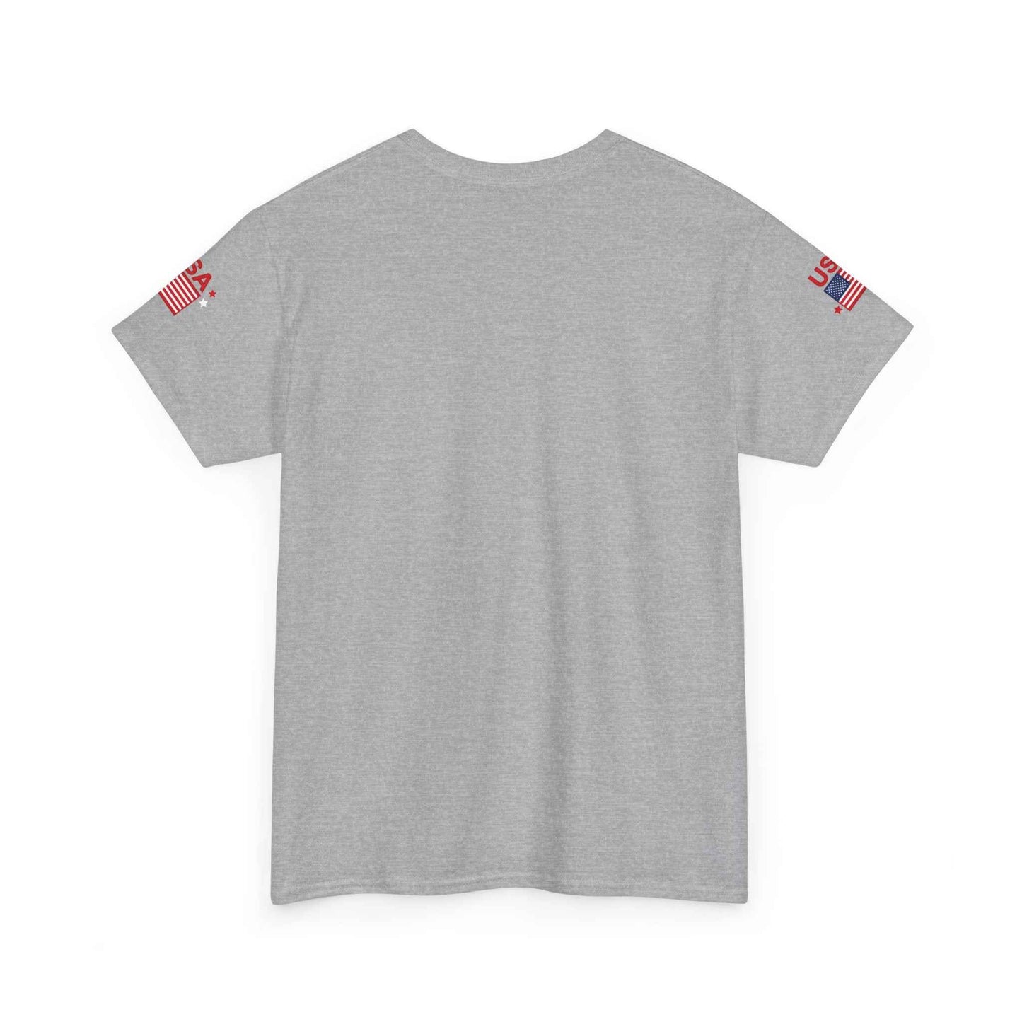 USA American Flag Bass Fishing T-Shirt – Made in USA