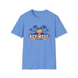 Key West Florida Sunset T-Shirt — Tropical Palm Beach Vacation Tee