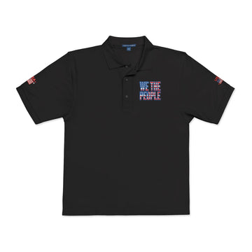 We The People Embroidered Polo