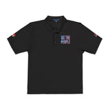 We The People Embroidered Polo