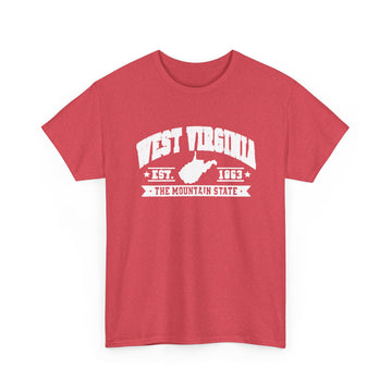 West Virginia T-Shirt – The Mountain State Est. 1863 Vintage Tee