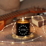 1776 Stars Soy Candle — Amber Jar Scented Candle