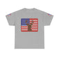 American Flag Deer Hunting USA T-Shirt