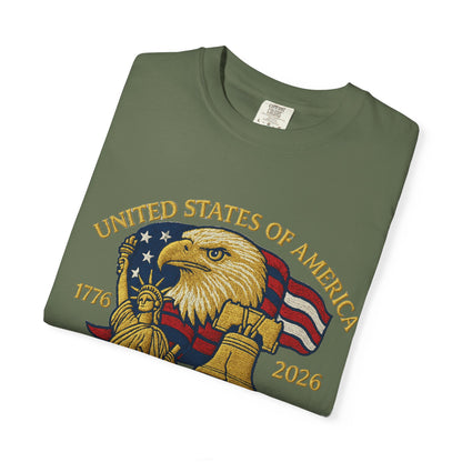 USA Birthday T-Shirt – United States 1776–2026 Patriotic Tee