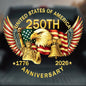 United States of America 1776-2026 Anniversary Car Window Decal
