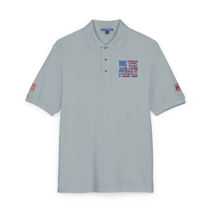 We The People Embroidered Polo
