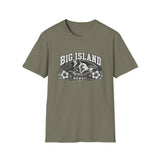 Big Island Hawaii T-Shirt – Vintage Hibiscus Surf Graphic Tee