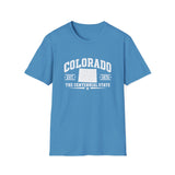 Colorado Centennial State T-Shirt — EST. 1876 Retro College Tee
