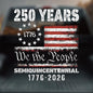 250 Years 1776 We The People Car Window Decal Sticker