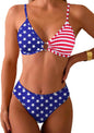 USA American Flag Pattern Bikini's