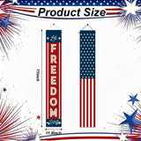 Fourth of July Decorations American Flag Banners Independence Day Memorial Day Decor Patriotic Decorations Indoor and Outdoor Hanging - Red White Blue American Flag