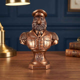 Bronze US Military Eagle Bust Sculpture