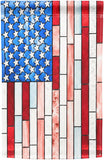 NIKCO America Spring Garden Flag | 12 x 18 Inch Double-Sided | 250 Anniversary USA Patriotic American Flag for Summer Outdoor Outside Yard | Memorial Day Decorations & 4th of July Celebration Decor