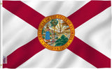 State of Florida Flag 3x5 Foot Fade proof Double Stitched  Brass Grommets