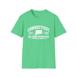 Connecticut The Constitution State T-Shirt — EST. 1788 State Outline Tee