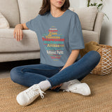 National Parks Word-Cloud T-Shirt — Yosemite, Yellowstone, Zion, Sequoia