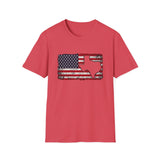 Texas Flag T-Shirt — Rustic American USA Map Tee