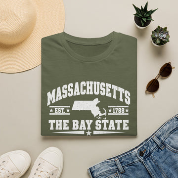 Massachusetts The Bay State Bay T‑Shirt