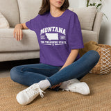 Montana The Treasure State T-Shirt — Established 1889 State Outline Tee