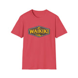 Waikiki Hawaii Vintage Surf T-Shirt — Retro Island Vacation Tee
