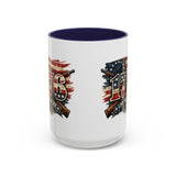 1776 Patriotic Coffee Mug — Live Free or Die Americana Coffee Mug