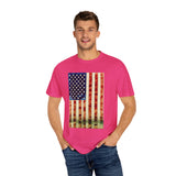 American Flag Watercolors T‑Shirt