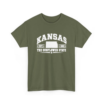 Kansas Tee — The Sunflower State Graphic T-Shirt