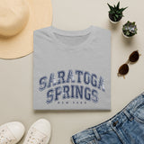 Saratoga Springs Vintage Collegiate T‑Shirt — New York Travel Tee