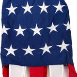 2 Pack American Flag Windsock 40 Inch with Embroidered Stars