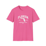 Florida Sunshine State T-Shirt — Est. 1845 Vintage Map Tee