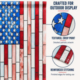 NIKCO America Spring Garden Flag | 12 x 18 Inch Double-Sided | 250 Anniversary USA Patriotic American Flag for Summer Outdoor Outside Yard | Memorial Day Decorations & 4th of July Celebration Decor