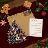 Christmas Ornaments, 250th Anniversary USA Merchandise, Patriotic Ornaments