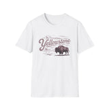 Yellowstone National Park T-Shirt — Vintage Bison Graphic