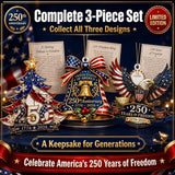 Christmas Decorations-250 Anniversary USA Merchandise 3PCS