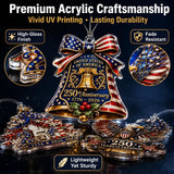 Christmas Decorations-250 Anniversary USA Merchandise 3PCS
